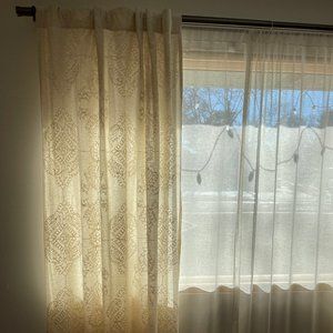 Set of two Gretta Curtain panels from Anthropologie